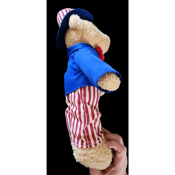 Sugar Loaf American Huggables USA Teddy Bear Plush Toy - Picture 4 of 6